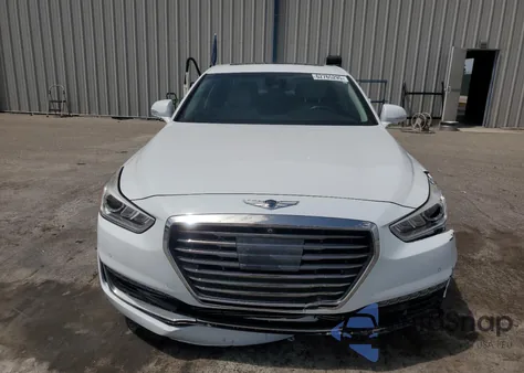 2017 Genesis G90 Premium z USA, uszkodzony, nr VIN KMHG34JA3HU032378